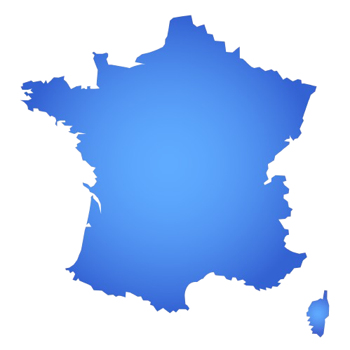 carte de la France